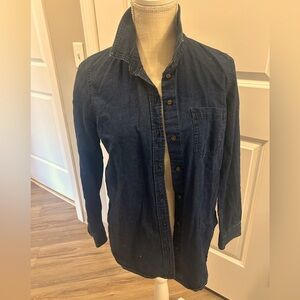 Old Navy Denim Shirt - Womens MEDIUM